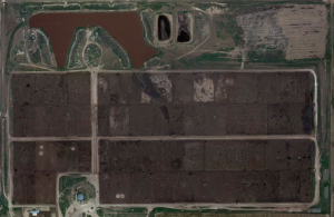 Feedlot northeast of Amarillo